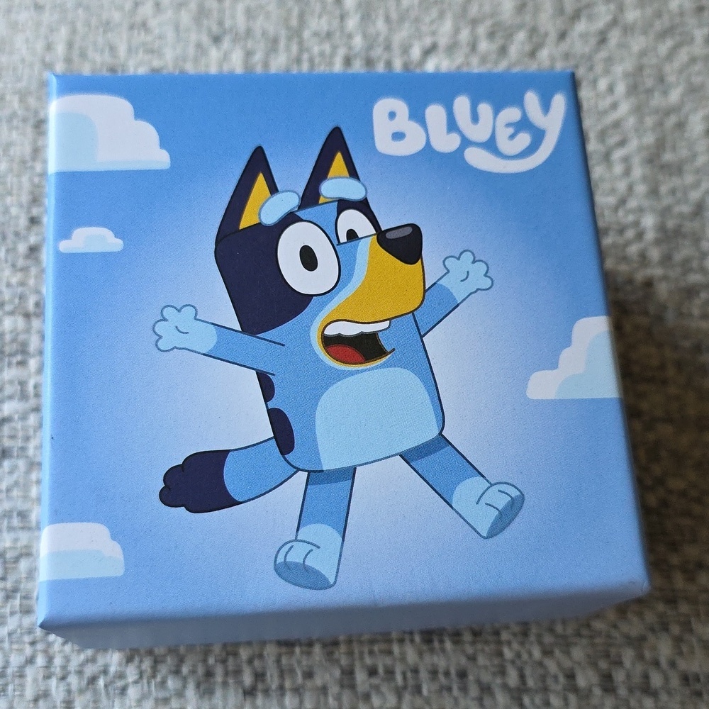 Bluey Silver Plated Kids Earrings - Picture 8 of 9